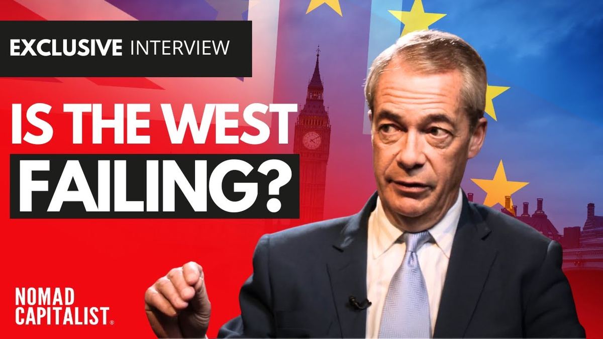 Andrew Henderson and Nigel Farage interview